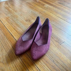 Rothy’s Purple Points Size 12